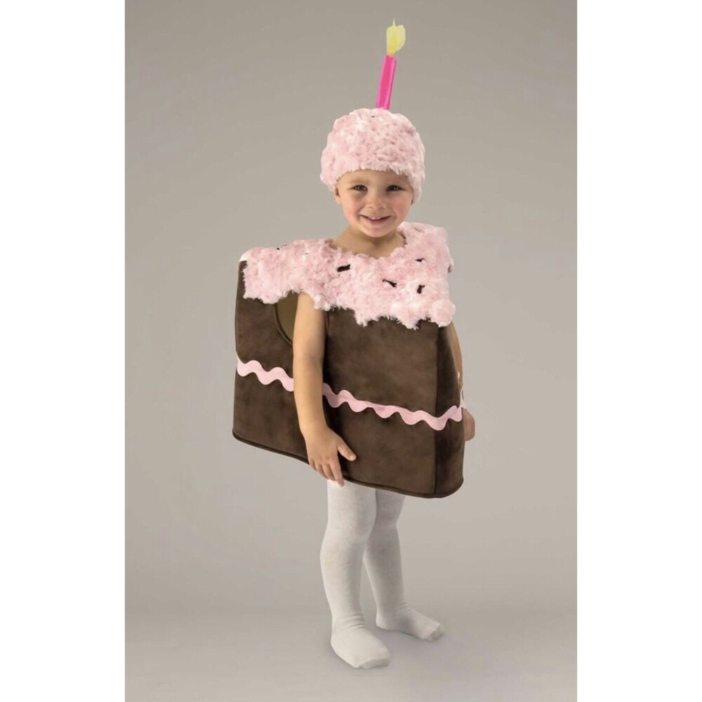 Piece of Cake Toddler Costume CAKE COSTUME Child Size 4-6 Years NEW Very RARE
